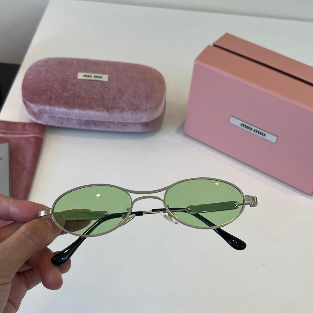 Miu Miu Fashion Silver Lens Sunglasses for Men & Women - 372400 - detail image 5