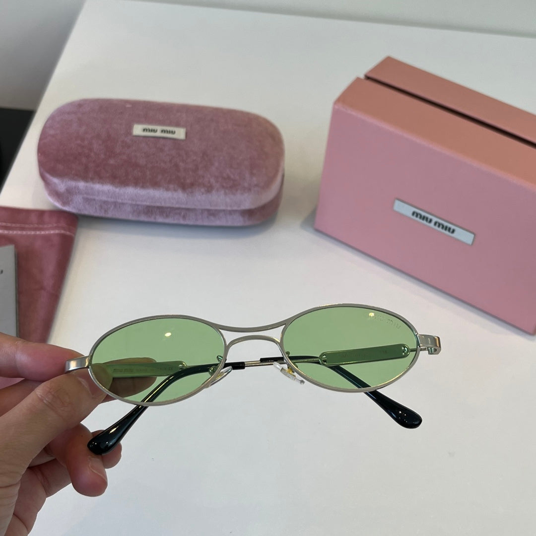 Miu Miu Fashion Silver Lens Sunglasses for Men & Women - 372400 - detail image 5