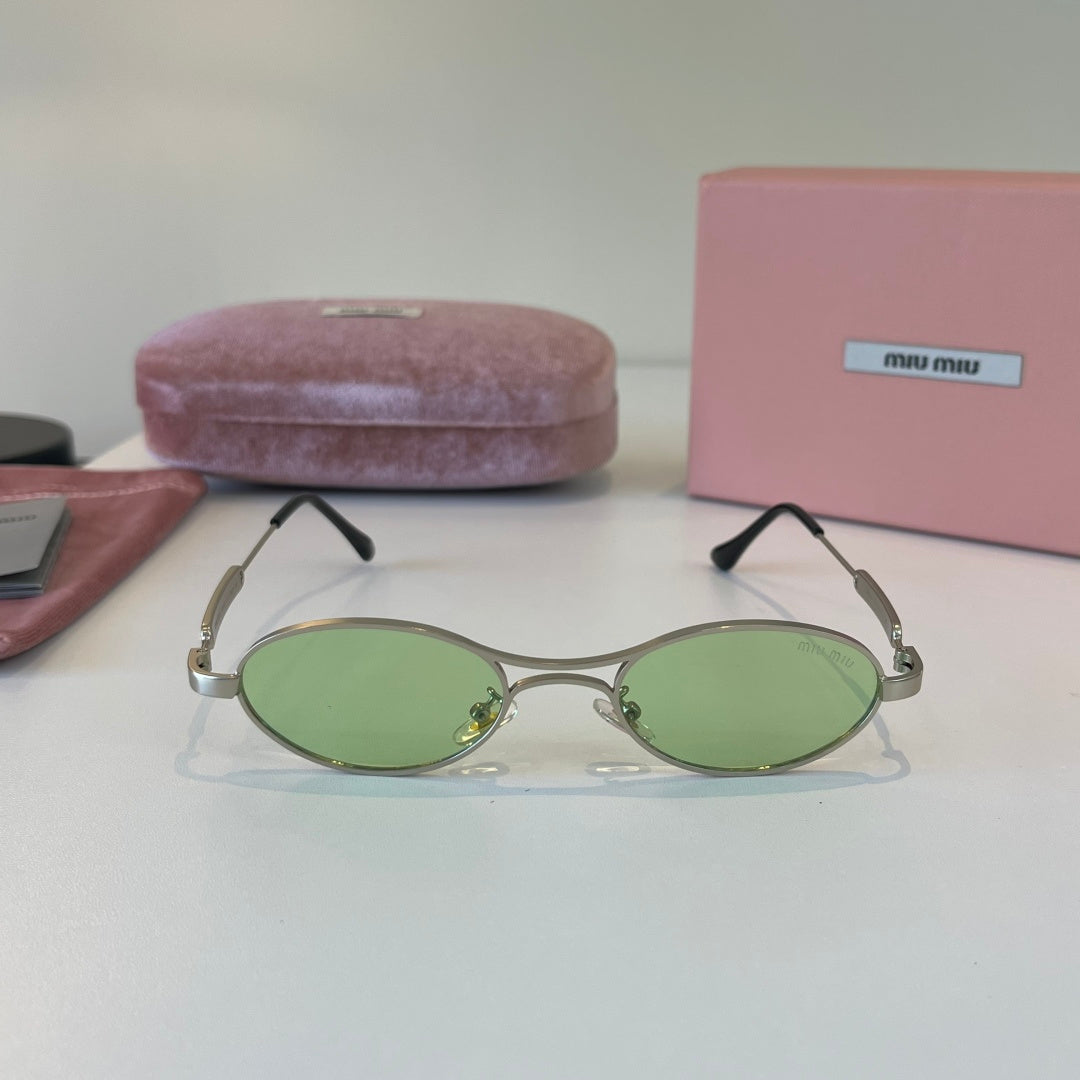 Miu Miu Fashion Silver Lens Sunglasses for Men & Women - 372400 - detail image 2