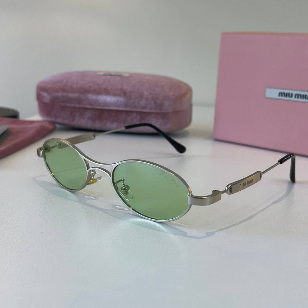 Miu Miu Fashion Silver Lens Sunglasses for Men & Women - 372400 - detail image 3