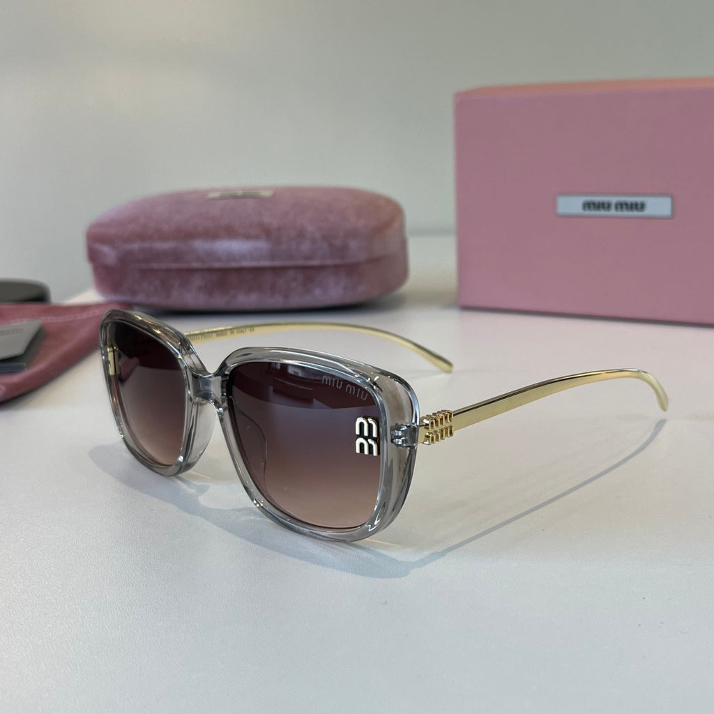 Miu Miu Fashion Silver Lens Sunglasses for Men & Women - 372401 - detail image 3