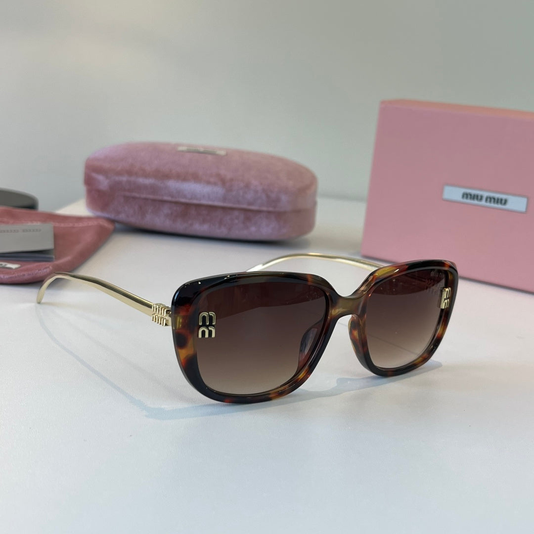 Miu Miu Fashion Red Lens Sunglasses for Men & Women - 372402