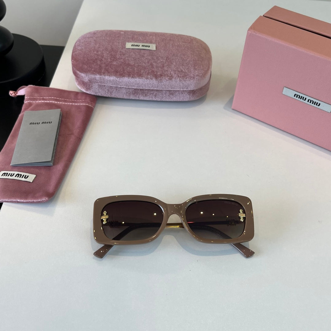 Miu Miu Fashion Brown Lens Sunglasses for Men & Women - 383013 - detail image 4
