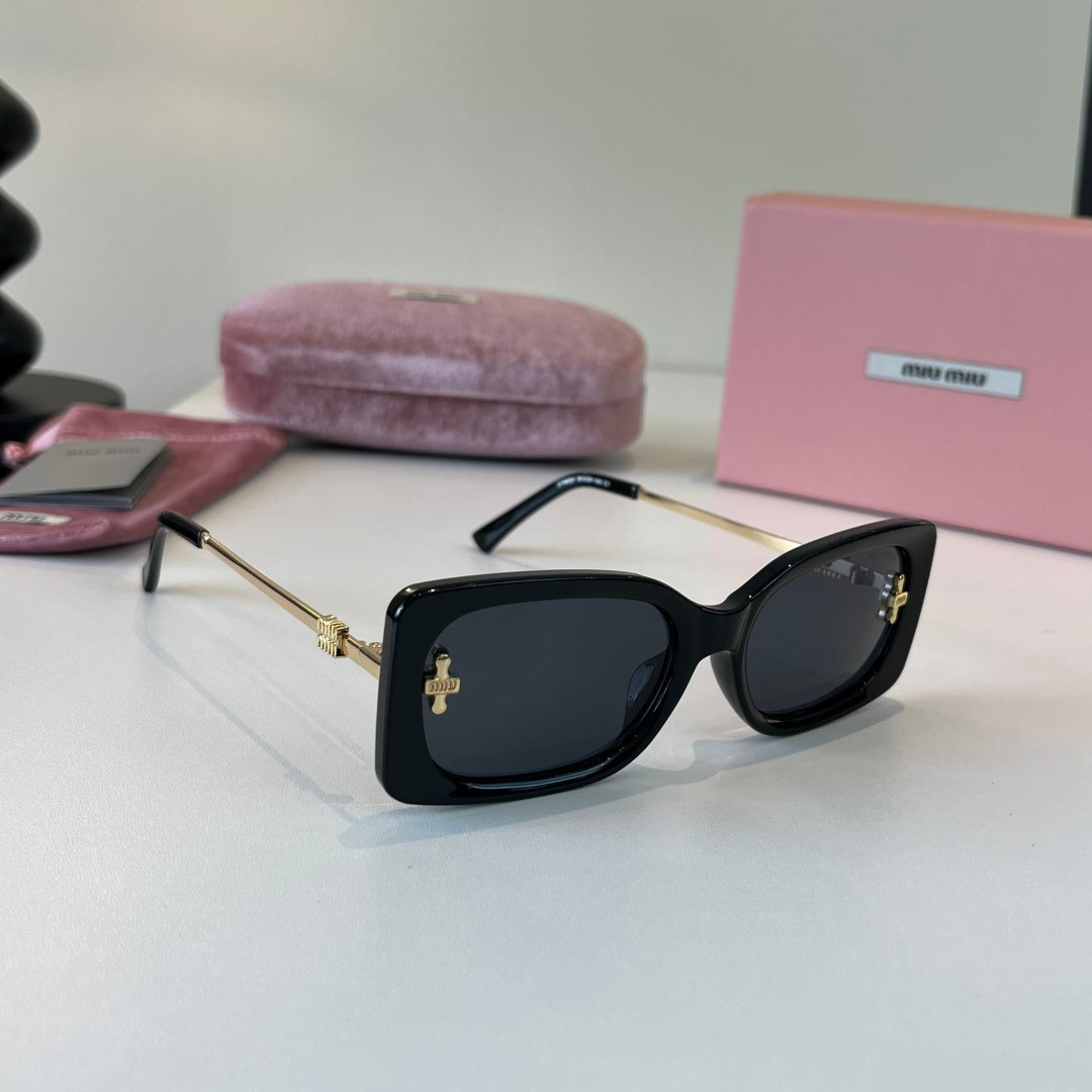 Miu Miu Fashion Silver Lens Sunglasses for Men & Women - 449669