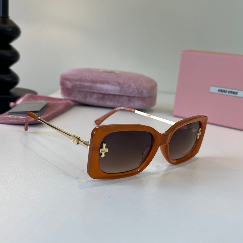 Miu Miu Fashion Brown Lens Sunglasses for Men & Women - 449671