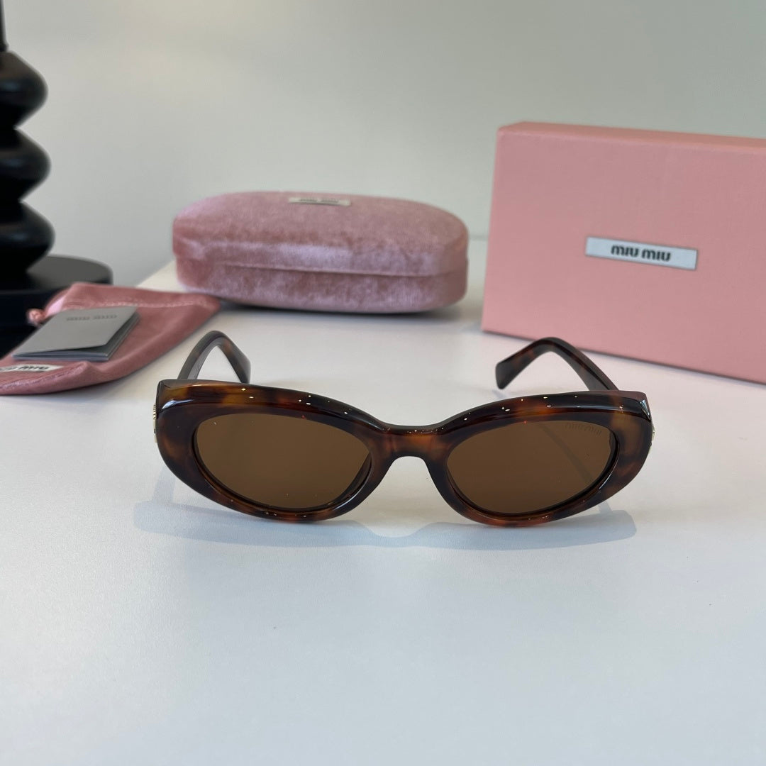 Miu Miu Cat-Eye Black Lens Sunglasses for Men & Women - 432718 - detail image 2