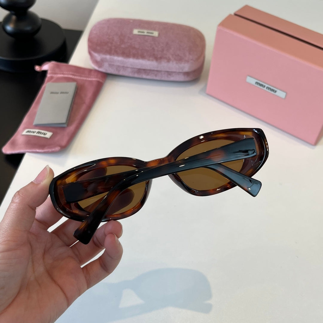 Miu Miu Cat-Eye Black Lens Sunglasses for Men & Women - 466072 - detail image 7