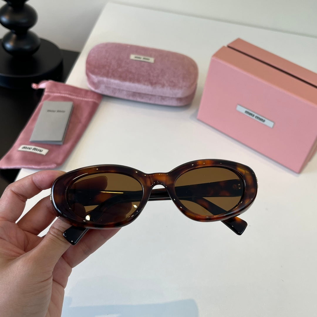 Miu Miu Cat-Eye Black Lens Sunglasses for Men & Women - 449672 - detail image 5