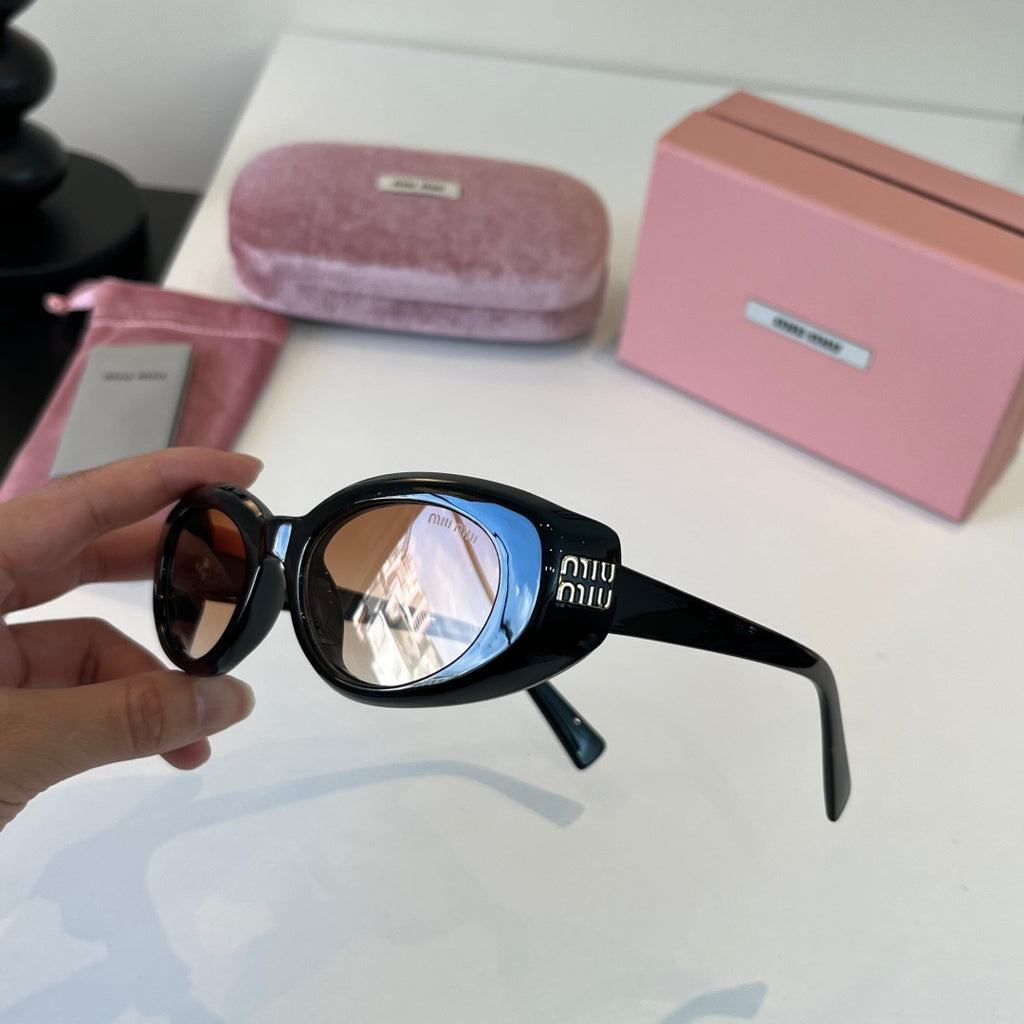 Miu Miu Cat-Eye Silver Lens Sunglasses for Men & Women - 383018 - detail image 8