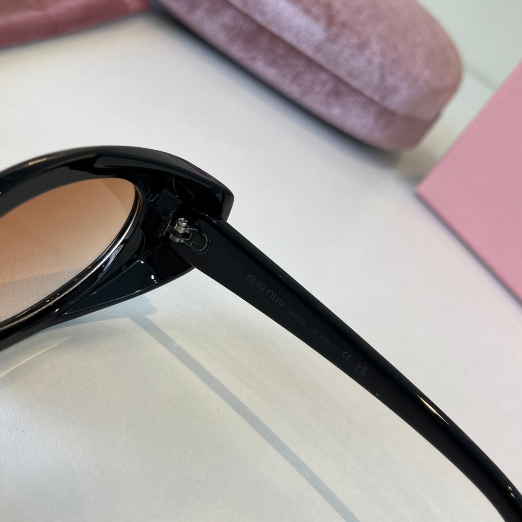 Miu Miu Cat-Eye Silver Lens Sunglasses for Men & Women - 383018 - detail image 9