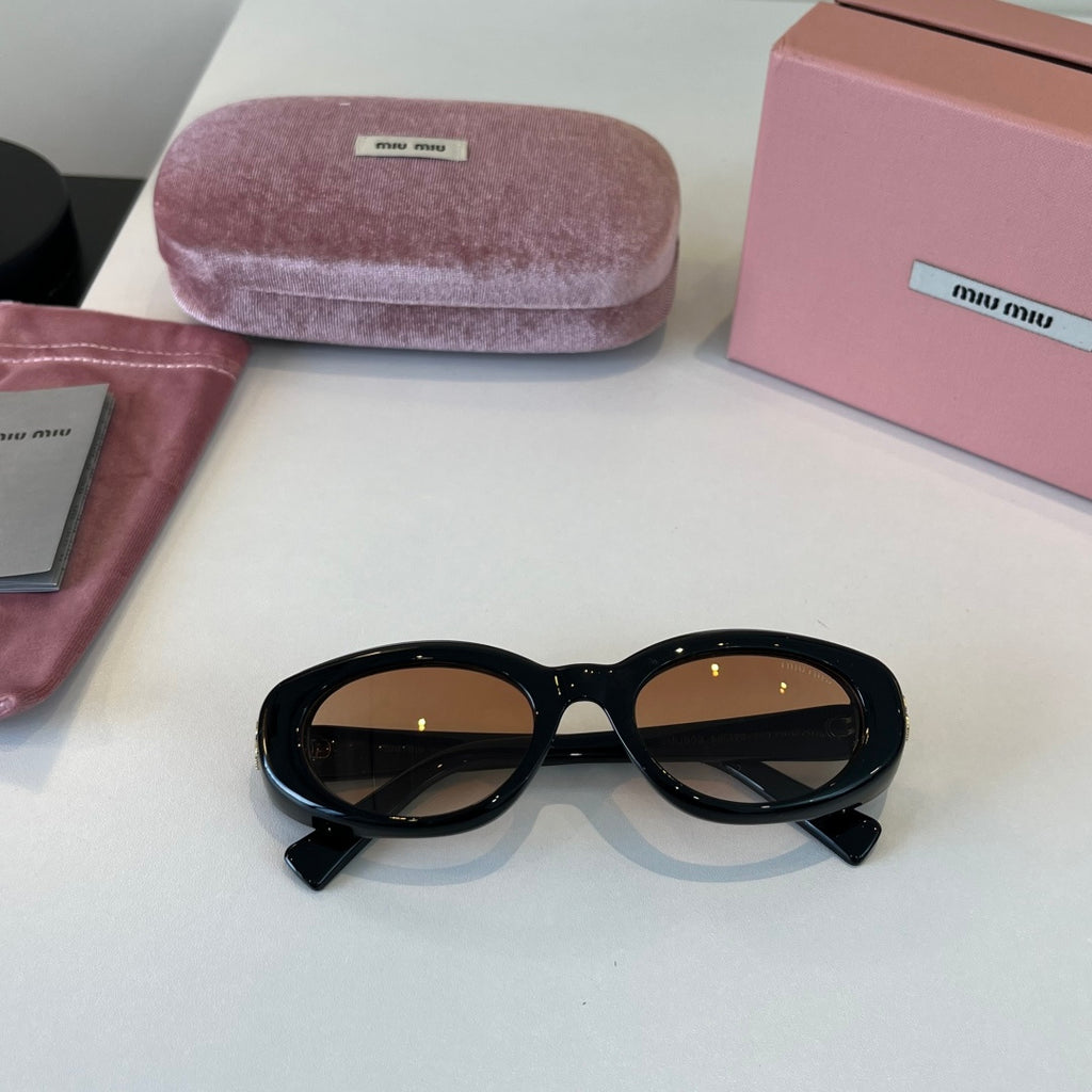 Miu Miu Cat-Eye Silver Lens Sunglasses for Men & Women - 449673 - detail image 4