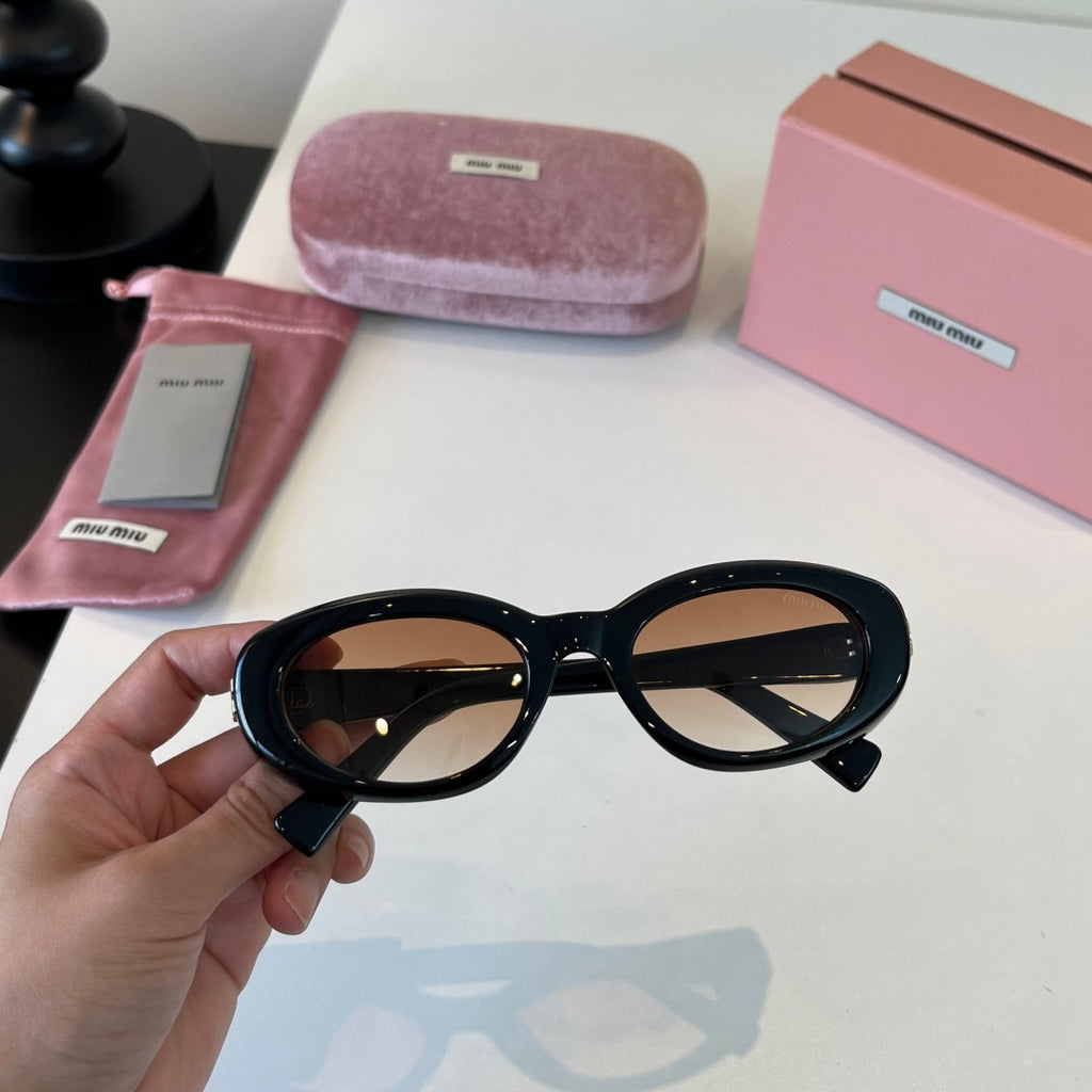 Miu Miu Cat-Eye Silver Lens Sunglasses for Men & Women - 449673 - detail image 5