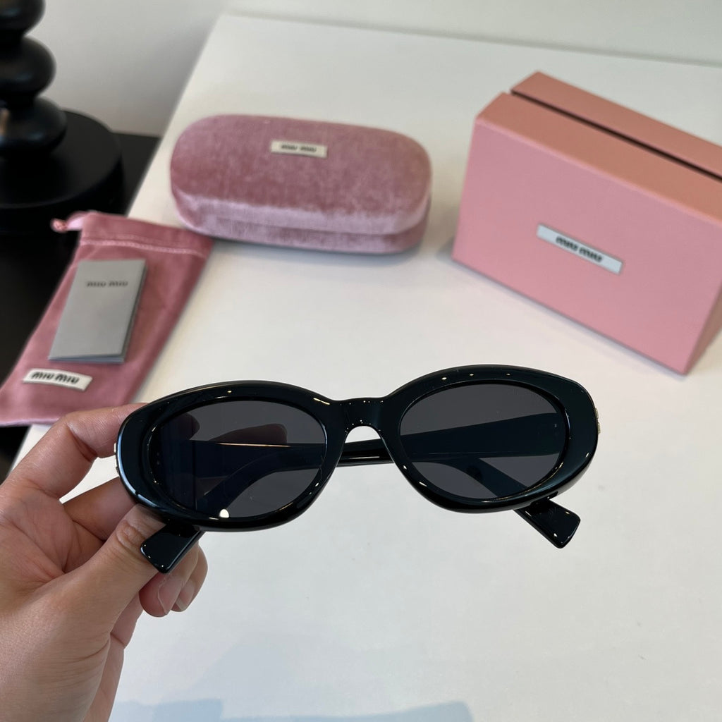 Miu Miu Cat-Eye Silver Lens Sunglasses for Men & Women - 466074 - detail image 5