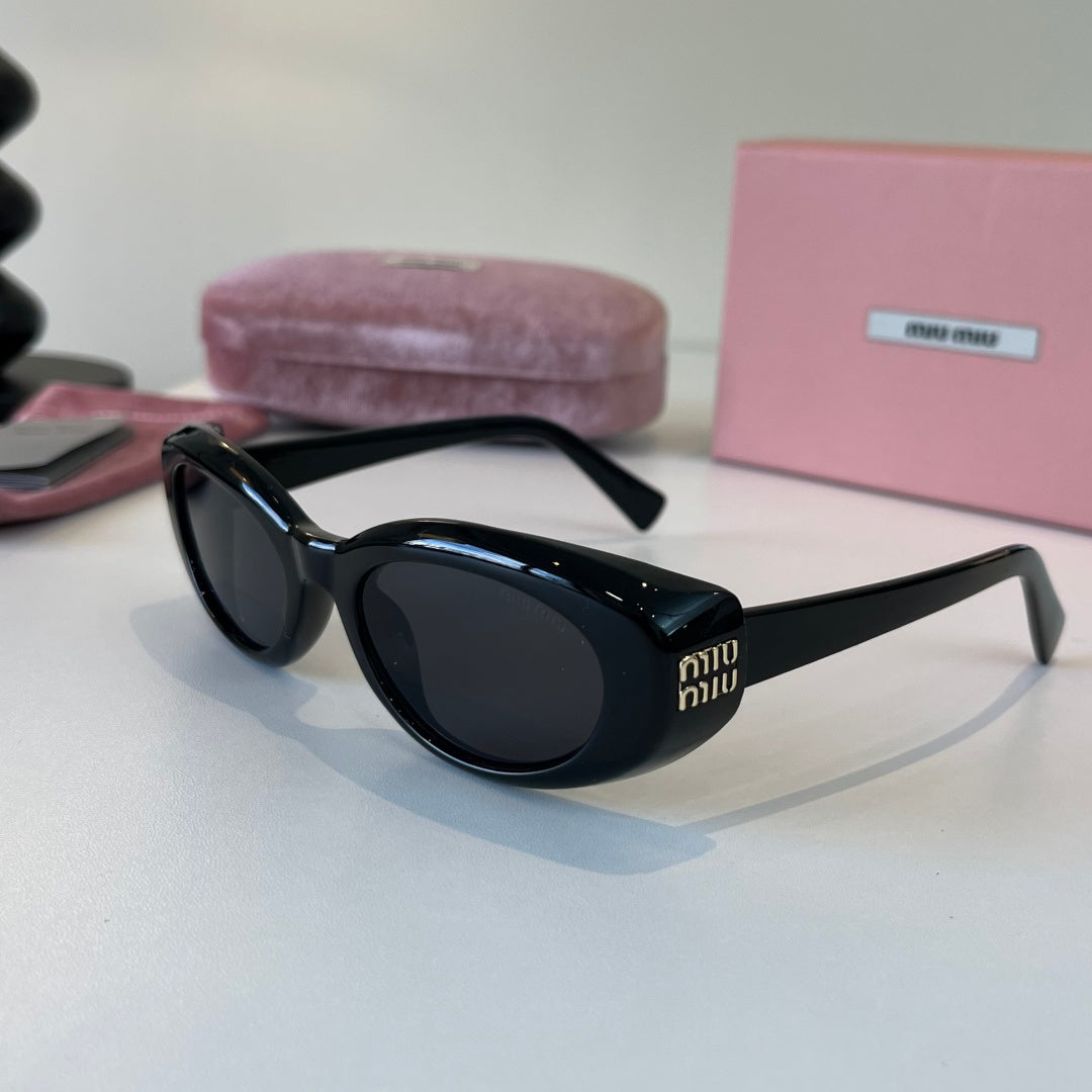 Miu Miu Cat-Eye Silver Lens Sunglasses for Men & Women - 487637 - detail image 3