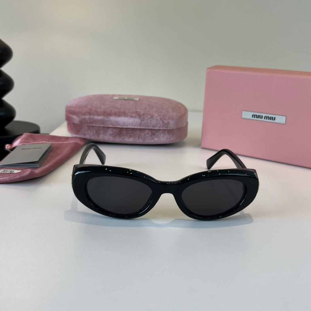 Miu Miu Cat-Eye Silver Lens Sunglasses for Men & Women - 466074 - detail image 2