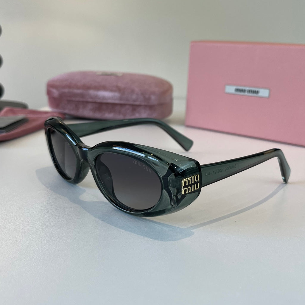 Miu Miu Cat-Eye Black Lens Sunglasses for Men & Women - 449675 - detail image 3