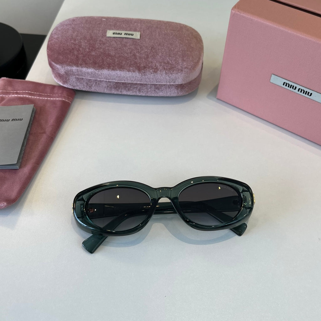 Miu Miu Cat-Eye Black Lens Sunglasses for Men & Women - 449675 - detail image 5
