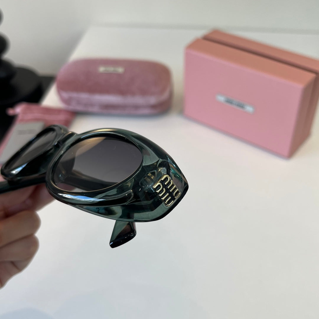 Miu Miu Cat-Eye Black Lens Sunglasses for Men & Women - 487638 - detail image 7