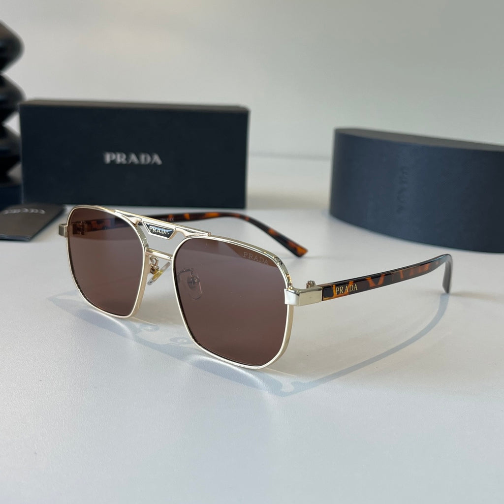 Prada Polarized Fashion Black Lens Sunglasses for Men - 449301 - detail image 3