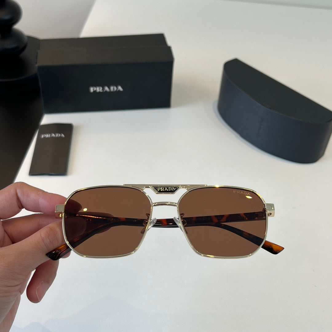 Prada Polarized Fashion Black Lens Sunglasses for Men - 449301 - detail image 4