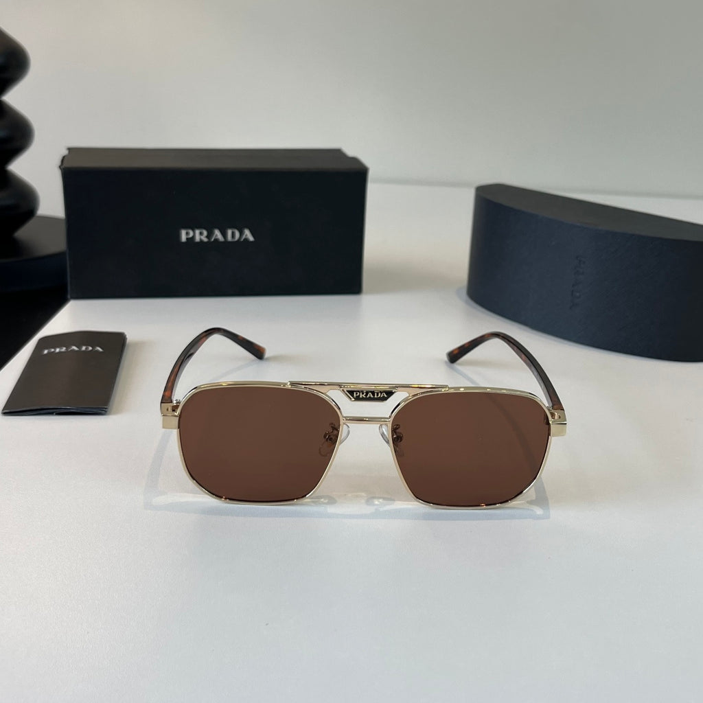 Prada Polarized Fashion Black Lens Sunglasses for Men - 449301 - detail image 2