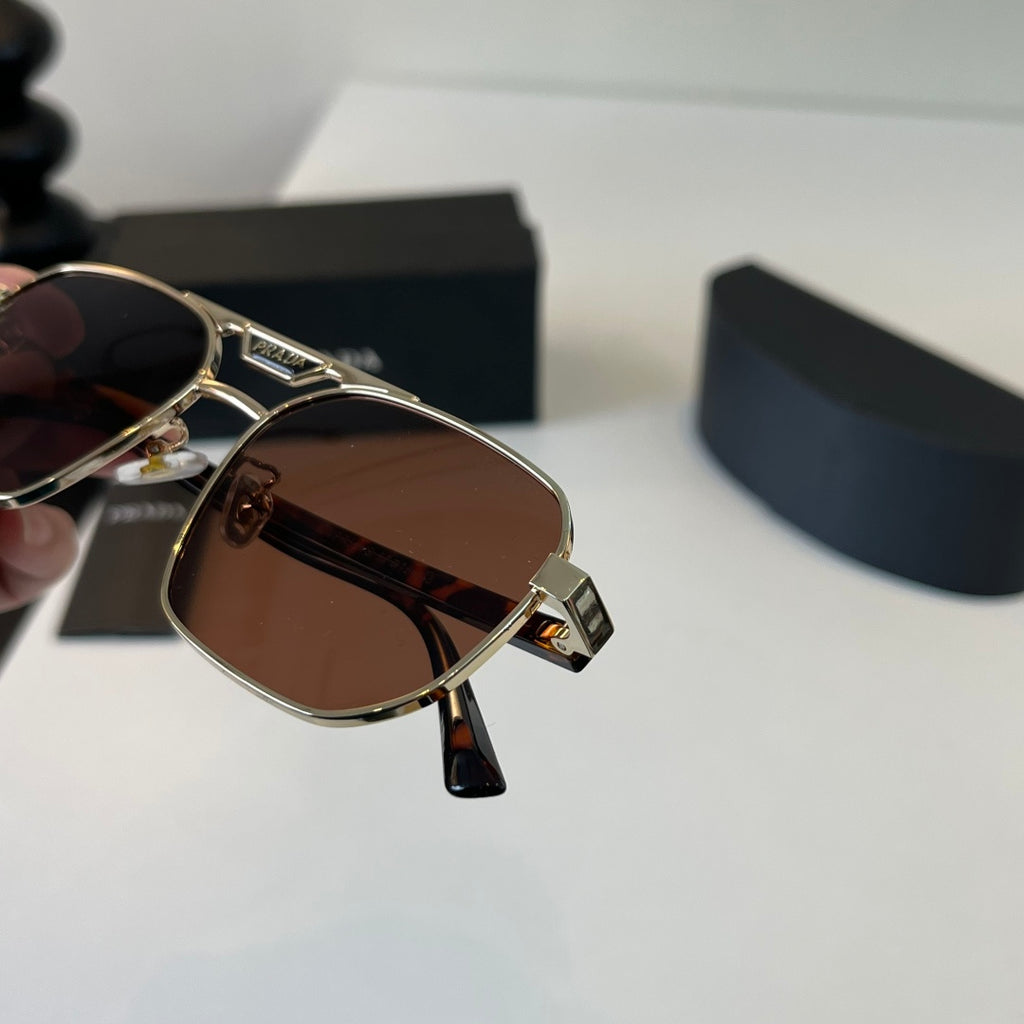 Prada Polarized Fashion Black Lens Sunglasses for Men - 449301 - detail image 5