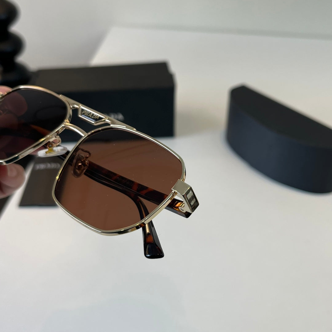 Prada Polarized Fashion Black Lens Sunglasses for Men - 382626 - detail image 5
