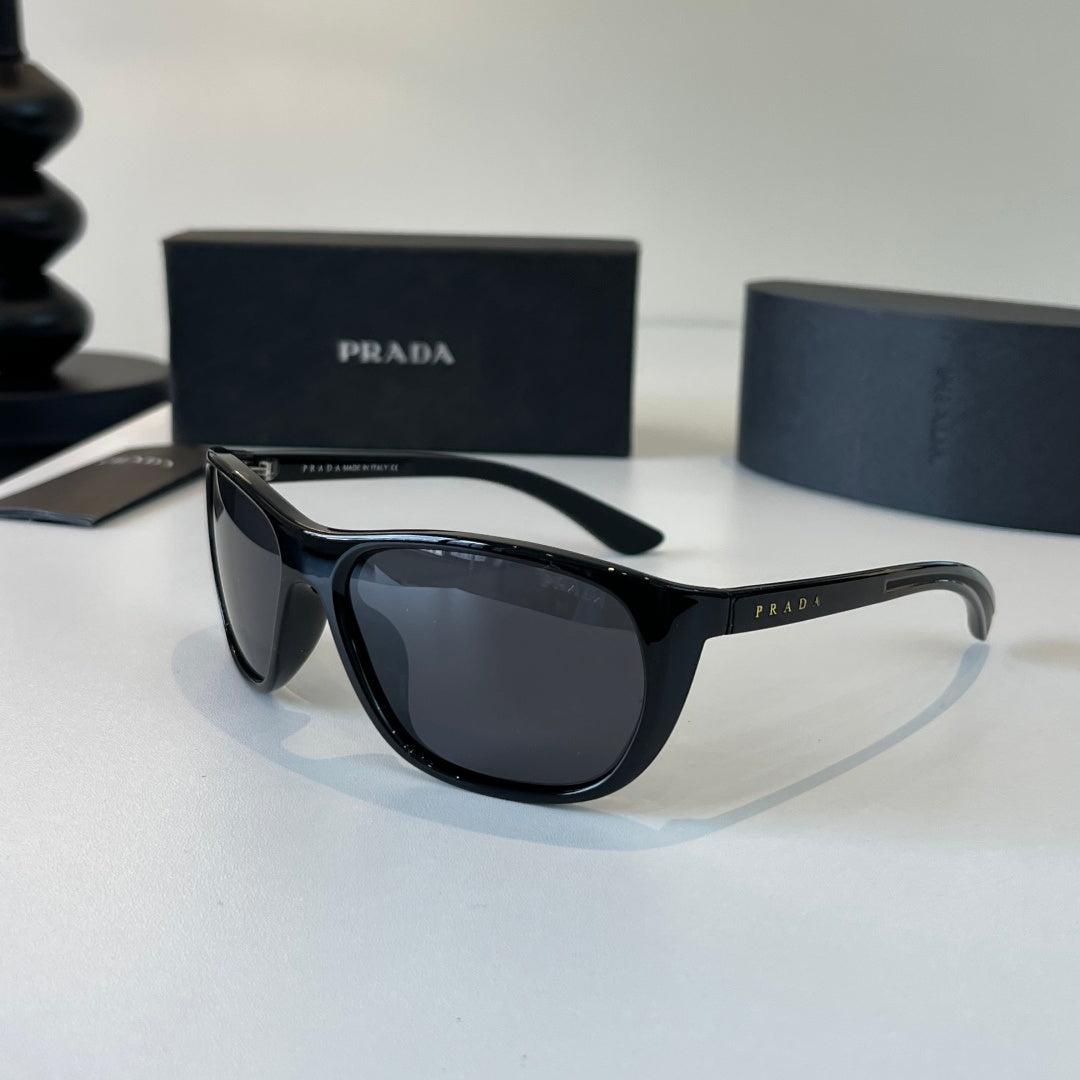 Prada Fashion Black Lens Sunglasses for Men - 487076 - detail image 3