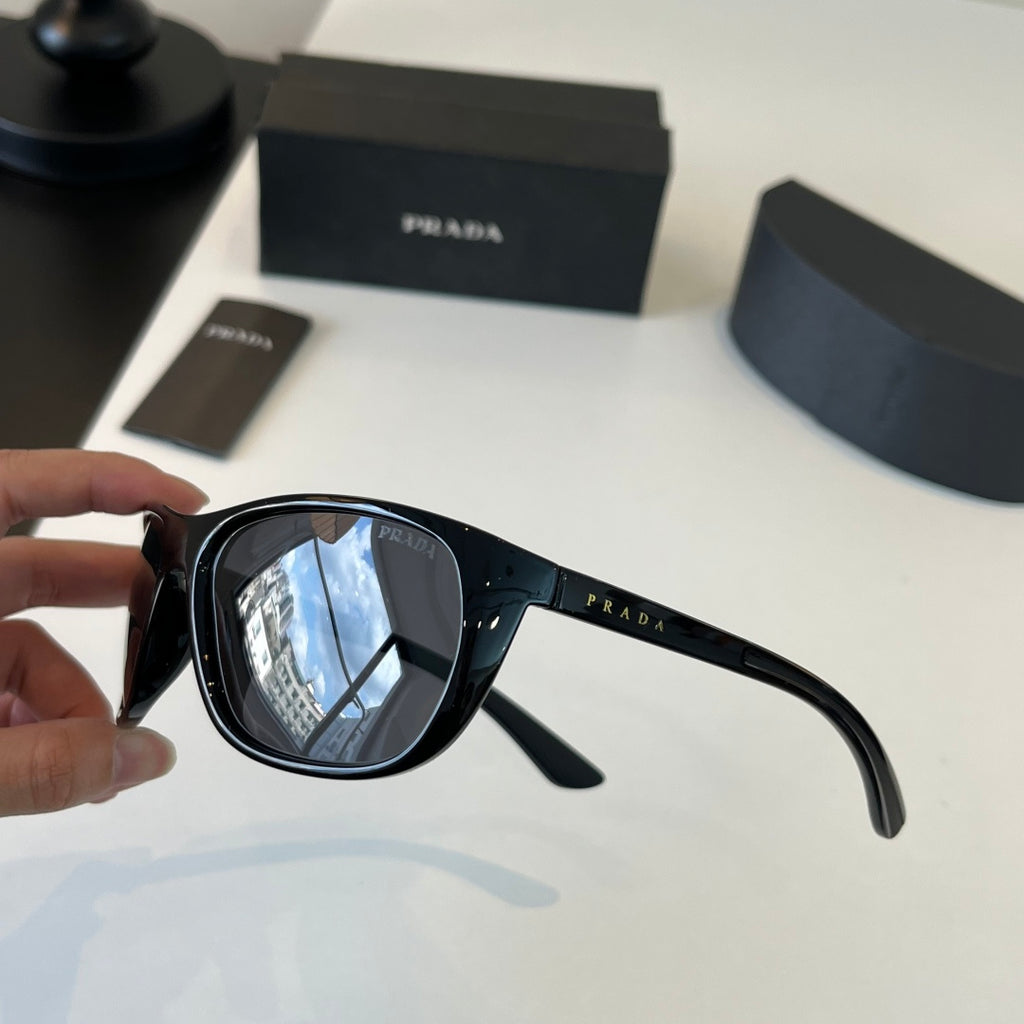 Prada Fashion Black Lens Sunglasses for Men - 487076 - detail image 4