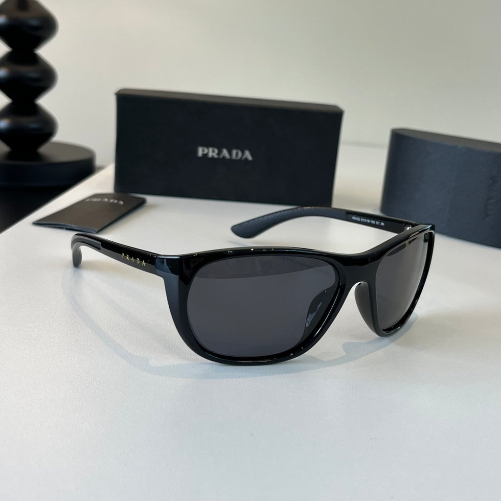 Prada Fashion Black Lens Sunglasses for Men - 465569