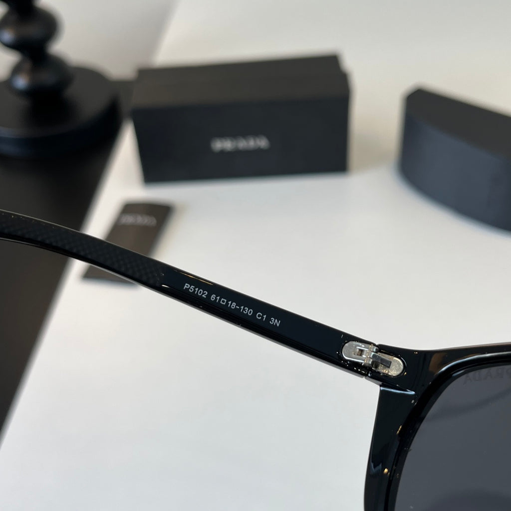 Prada Fashion Black Lens Sunglasses for Men - 487076 - detail image 8