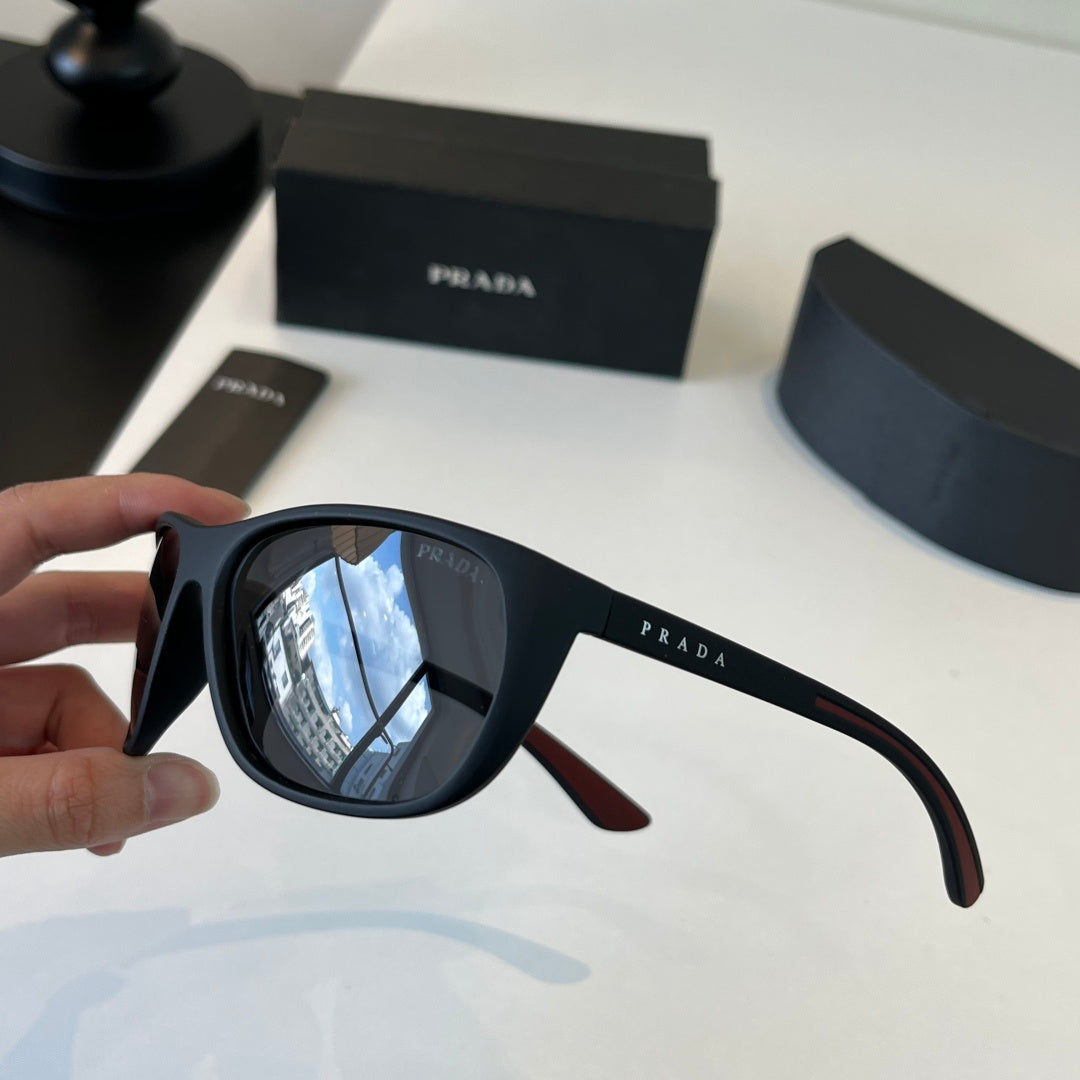 Prada Fashion Black Lens Sunglasses for Men - 449304 - detail image 4