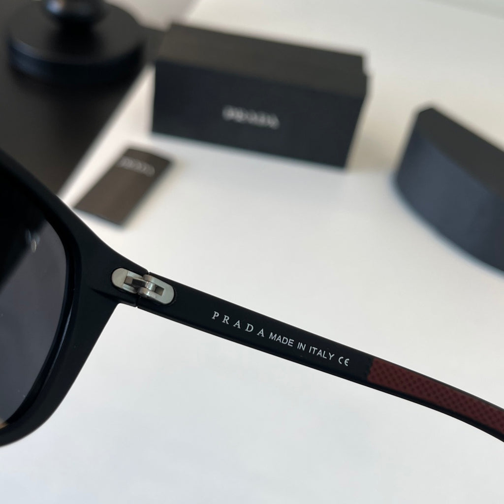 Prada Fashion Black Lens Sunglasses for Men - 449304 - detail image 9