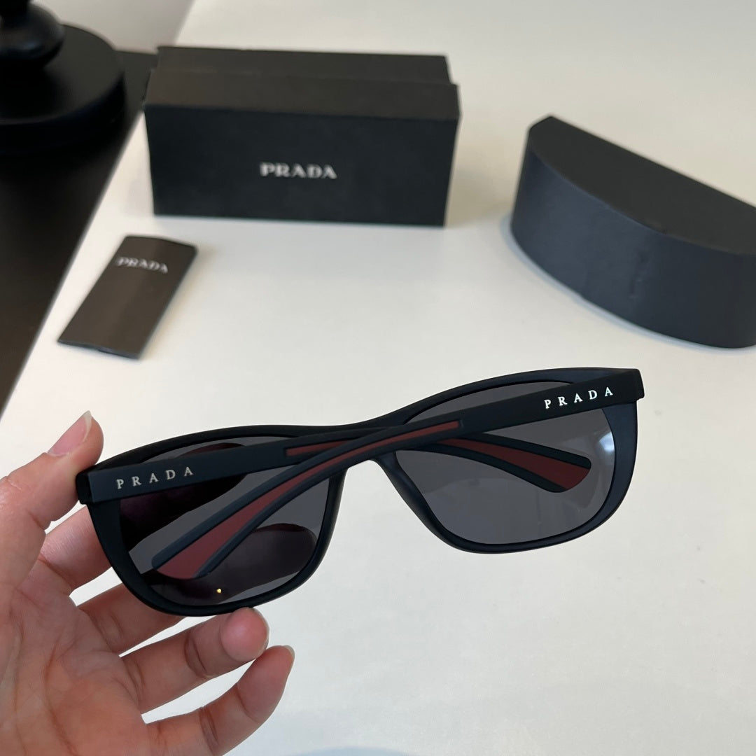 Prada Fashion Black Lens Sunglasses for Men - 432181 - detail image 7
