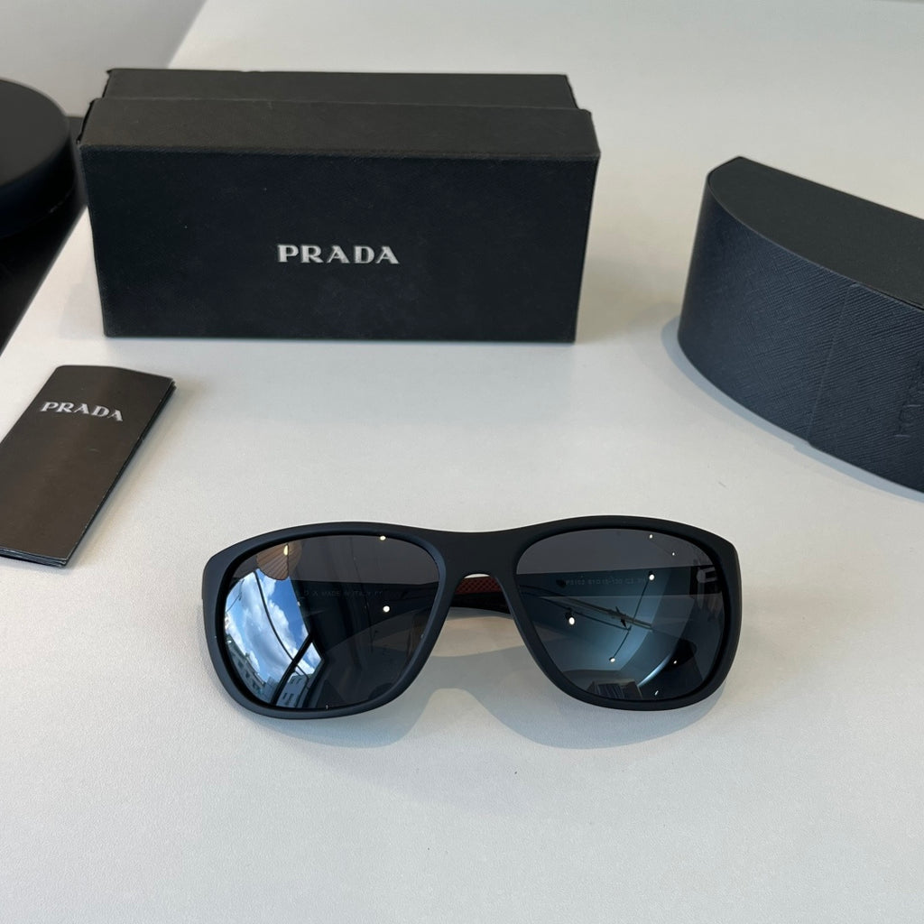 Prada Fashion Black Lens Sunglasses for Men - 449304 - detail image 5