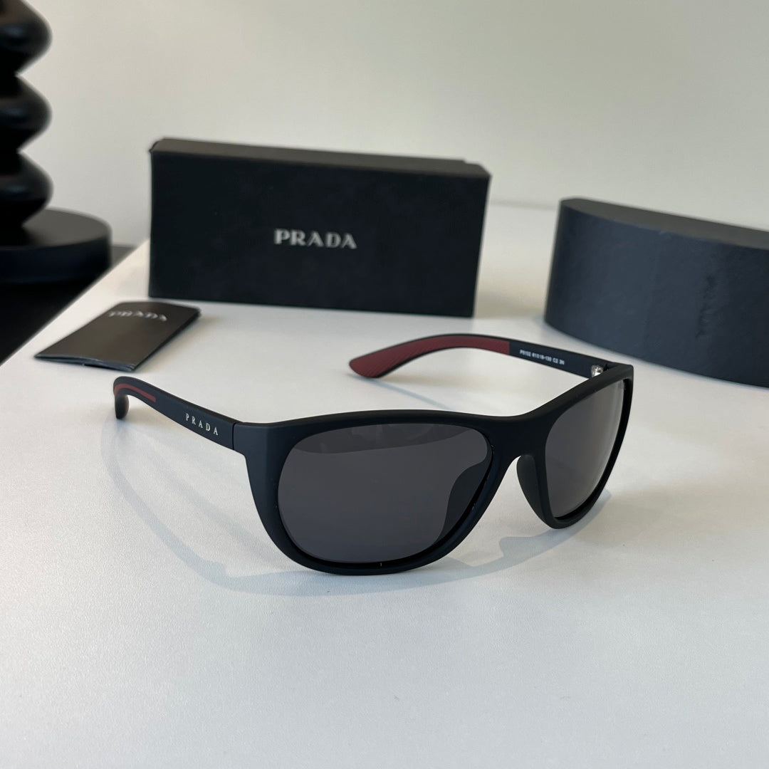 Prada Fashion Black Lens Sunglasses for Men - 449304