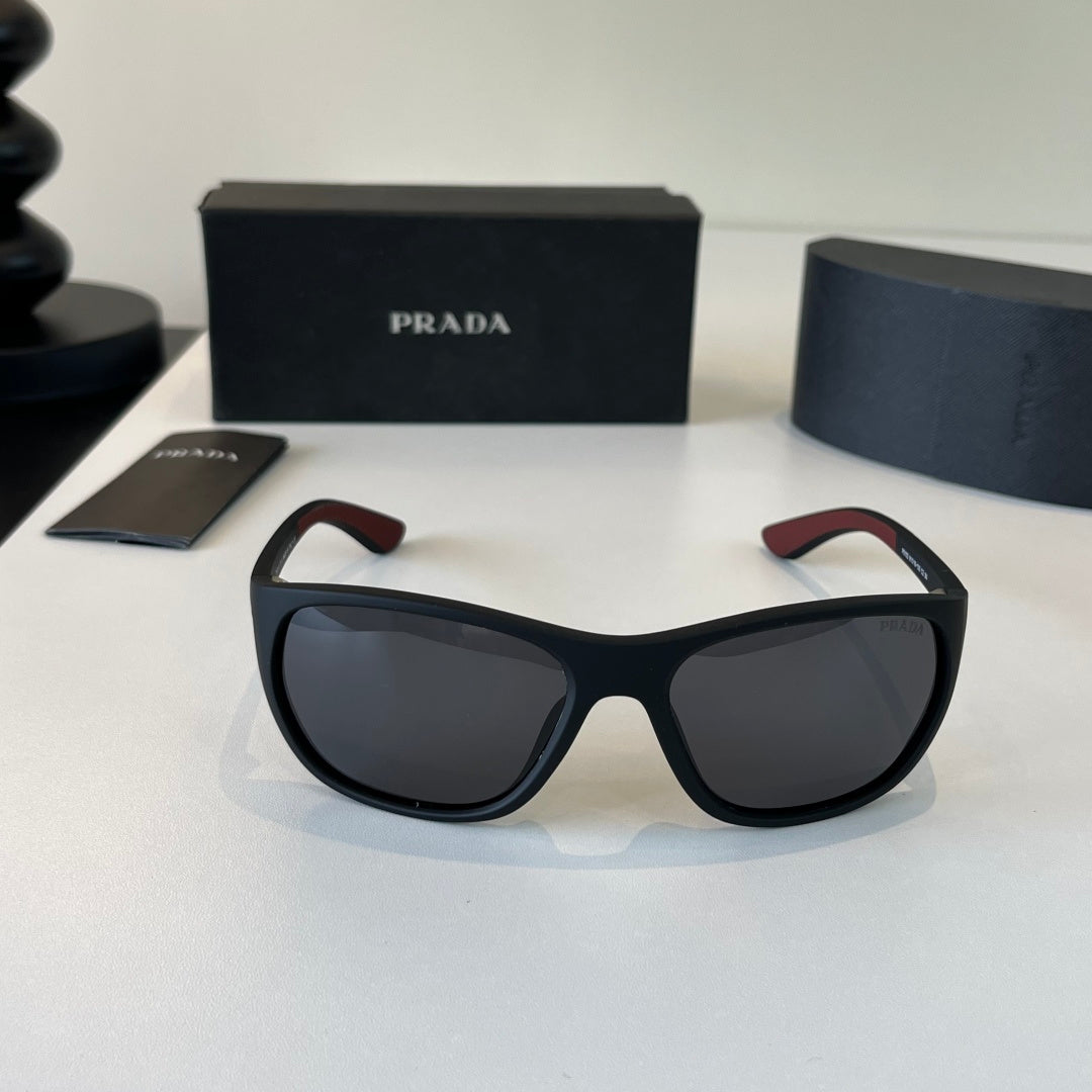Prada Fashion Black Lens Sunglasses for Men - 449304 - detail image 2