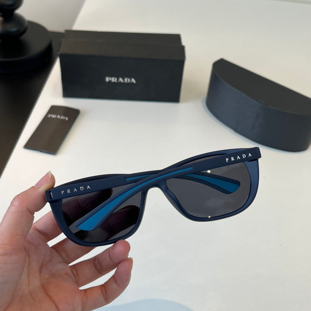 Prada Fashion Black Lens Sunglasses for Men - 487077 - detail image 7