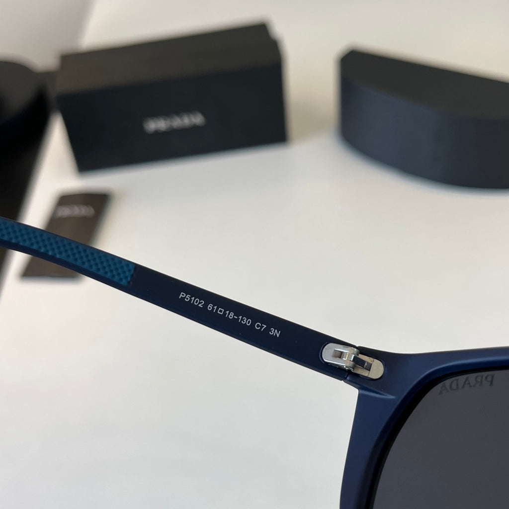 Prada Fashion Black Lens Sunglasses for Men - 487077 - detail image 8