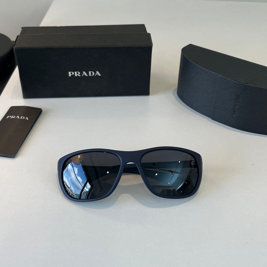 Prada Fashion Black Lens Sunglasses for Men - 487077 - detail image 4