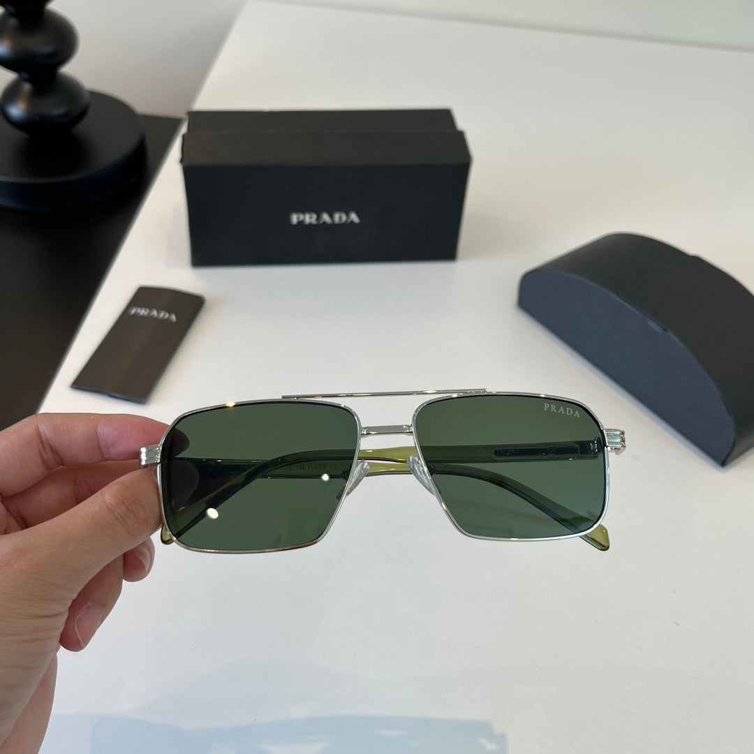 Prada Fashion Silver Lens Sunglasses for Men - 487078 - detail image 6