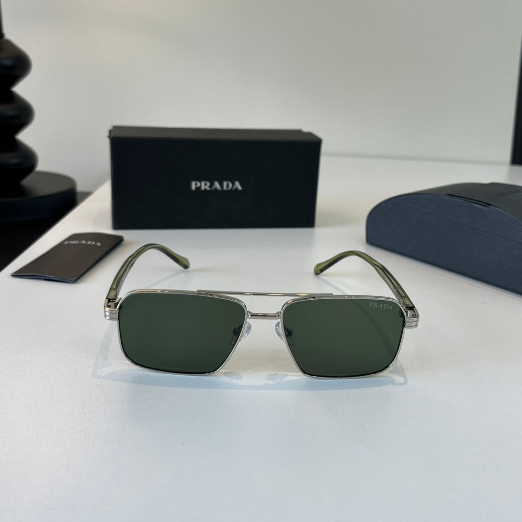 Prada Fashion Silver Lens Sunglasses for Men - 487078 - detail image 2