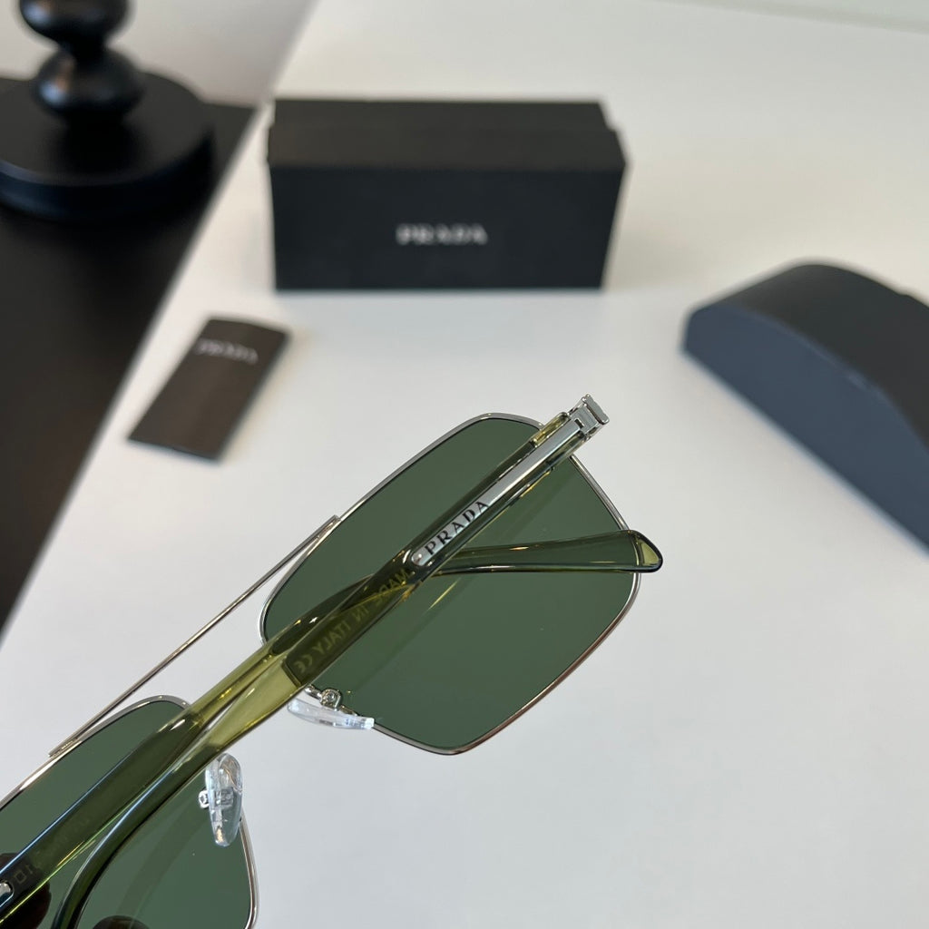 Prada Fashion Silver Lens Sunglasses for Men - 487078 - detail image 8