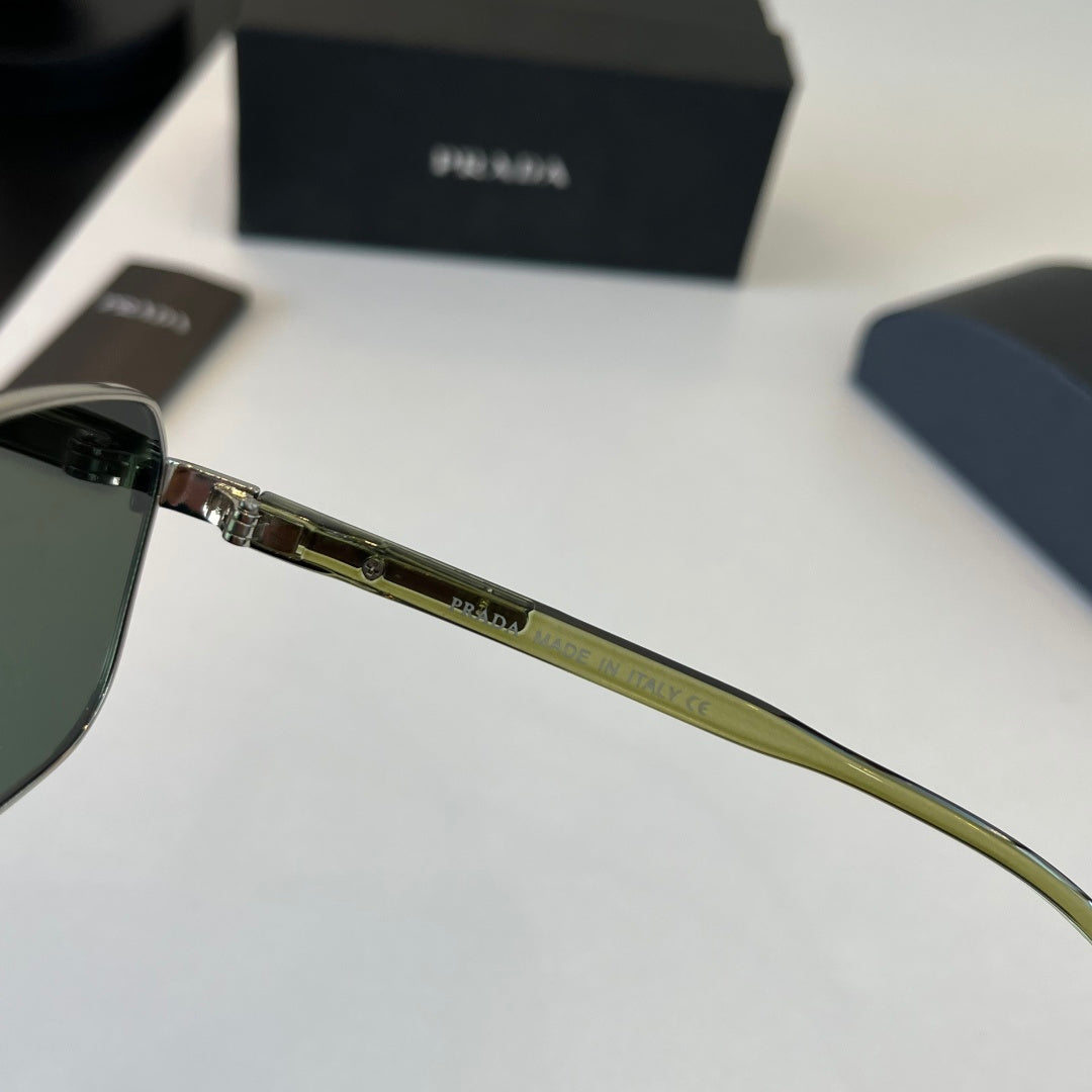 Prada Fashion Silver Lens Sunglasses for Men - 487078 - detail image 11