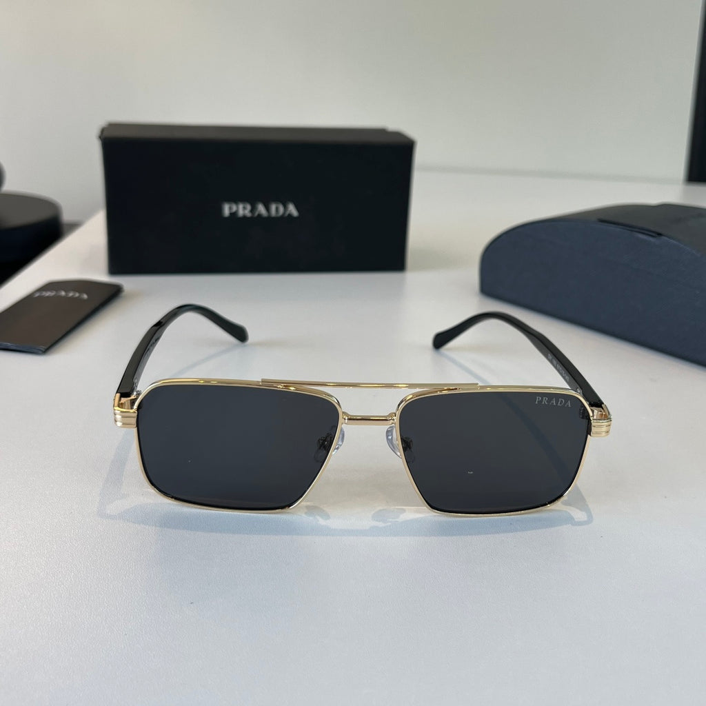 Prada Fashion Silver Lens Sunglasses for Men - 487079 - detail image 2