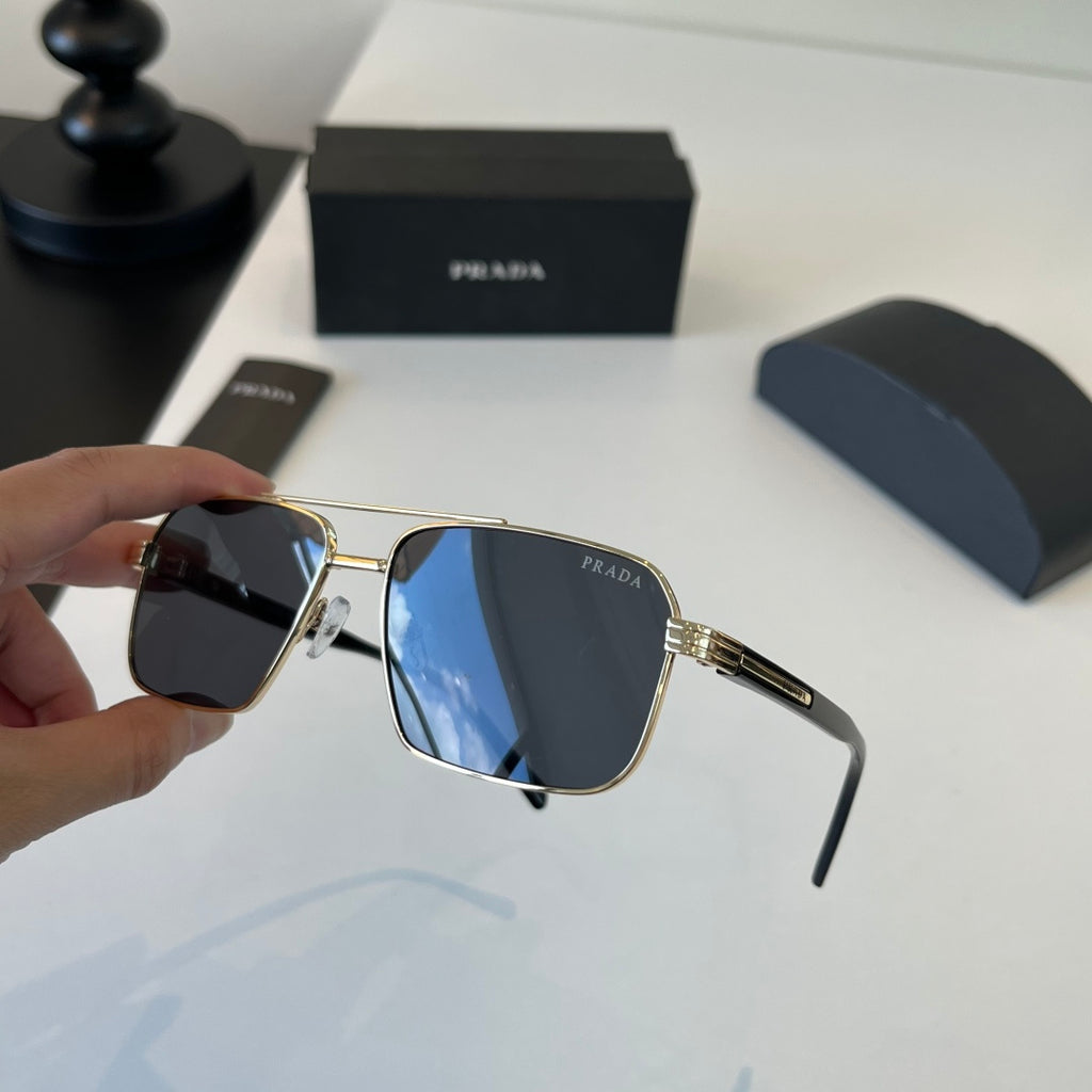 Prada Fashion Silver Lens Sunglasses for Men - 487079 - detail image 9