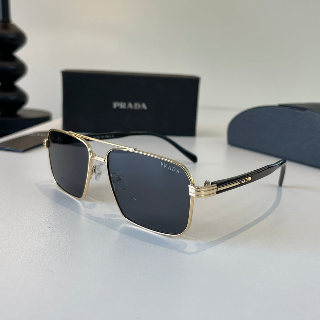 Prada Fashion Silver Lens Sunglasses for Men - 432184 - detail image 3