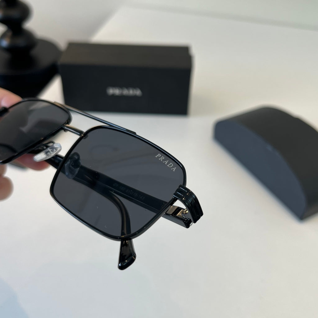 Prada Fashion Black Lens Sunglasses for Men - 432185 - detail image 6