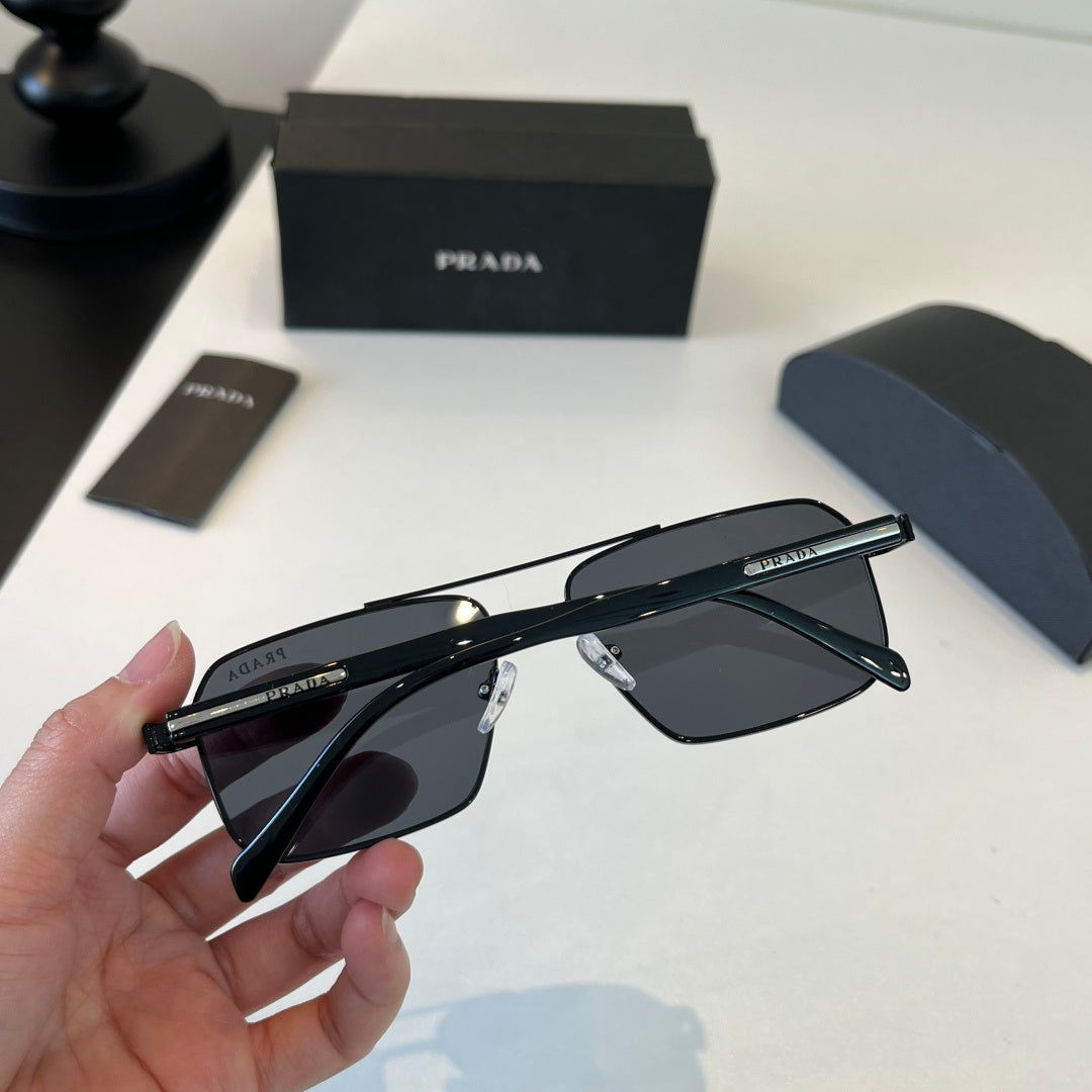 Prada Fashion Black Lens Sunglasses for Men - 449308 - detail image 8