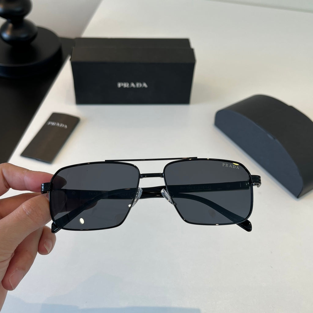 Prada Fashion Black Lens Sunglasses for Men - 449308 - detail image 5